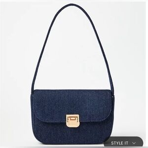 LOFT‎ Denim Shoulder Bag NWT